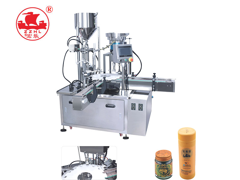 Filling And Screw Capping Machine 