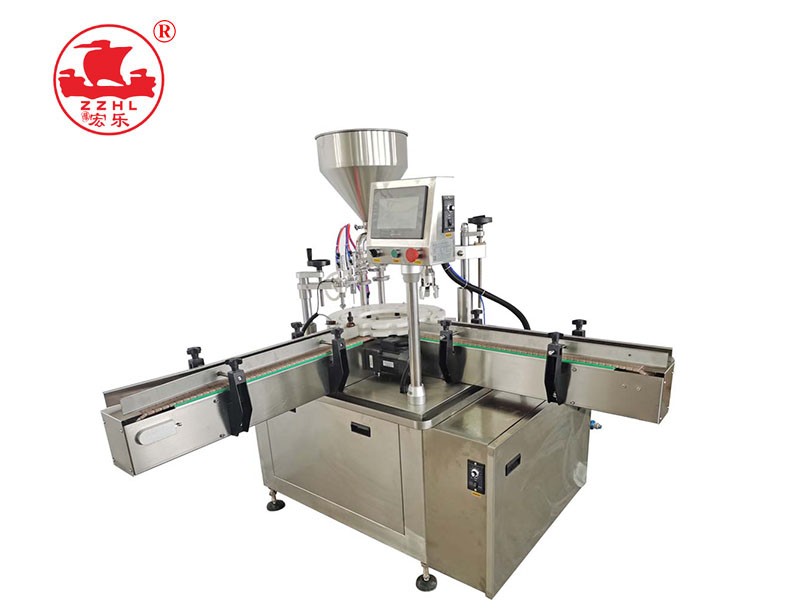 Rotary Juice Automatic Filling Capping Machine