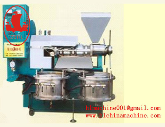 Nuts and seeds screw oil extraction machine