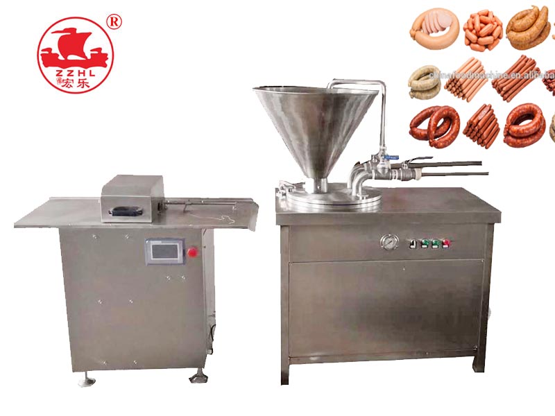 sausage filling and tying machine