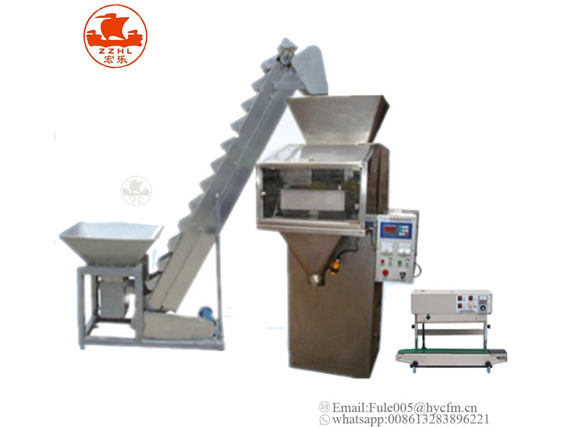 Automatic bag weighing and counting powder packing machine