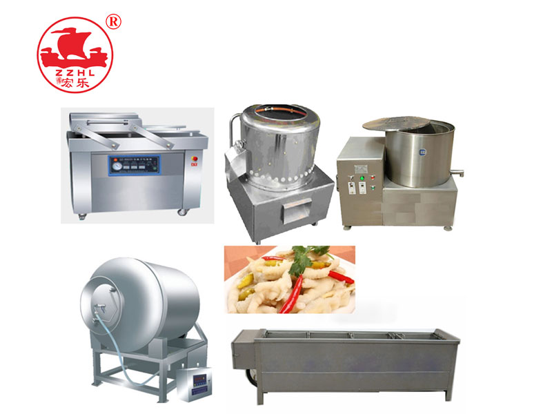 Chicken Feet Processing Machine Line 5