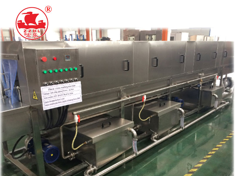 box plate washing machine