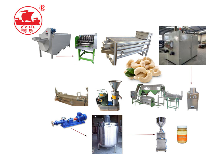  Cashew Almond Nut Shea Peanut Butter Processing Machine