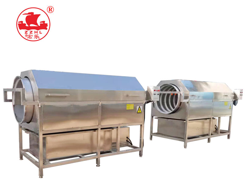 Cashew Rotary Drum Washing 