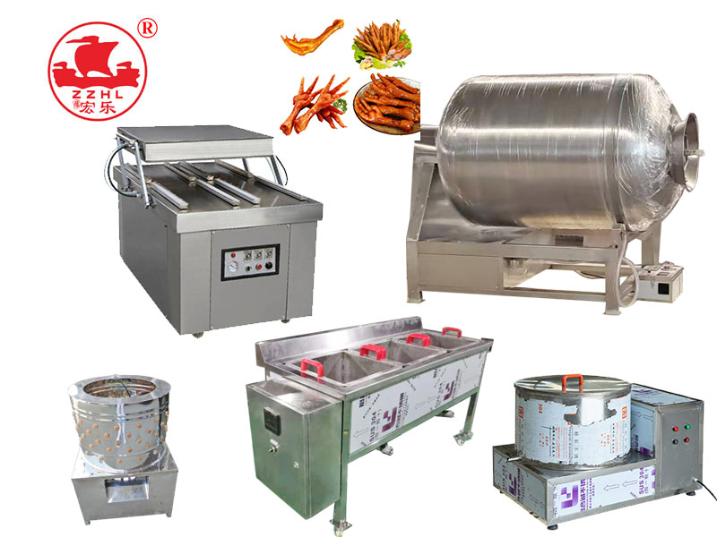 Chicken Feet Processing Machine Line