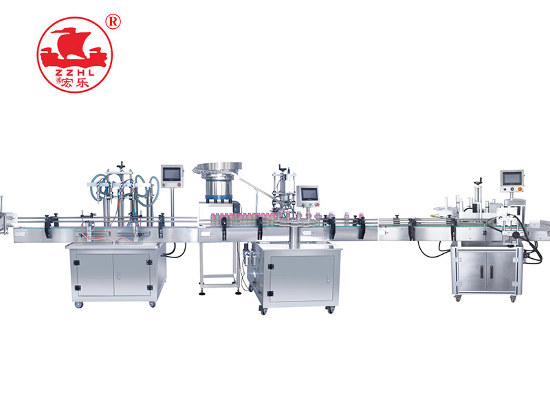 Liquid Glass Can Plastic Bottling Packing Filling Machine 