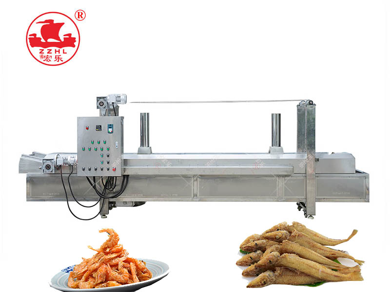  belt fryer frying machine