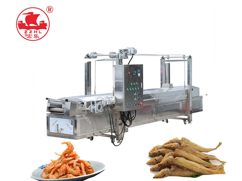  belt fryer frying machine