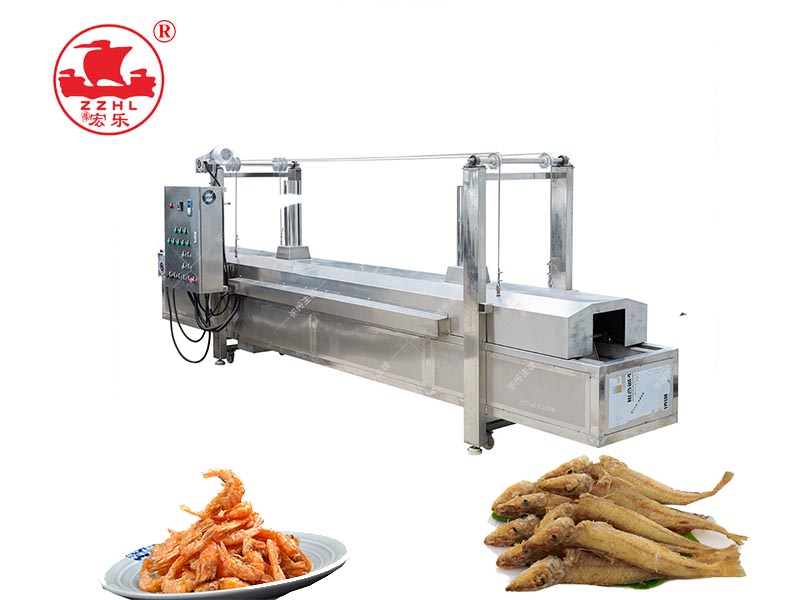  belt fryer frying machine