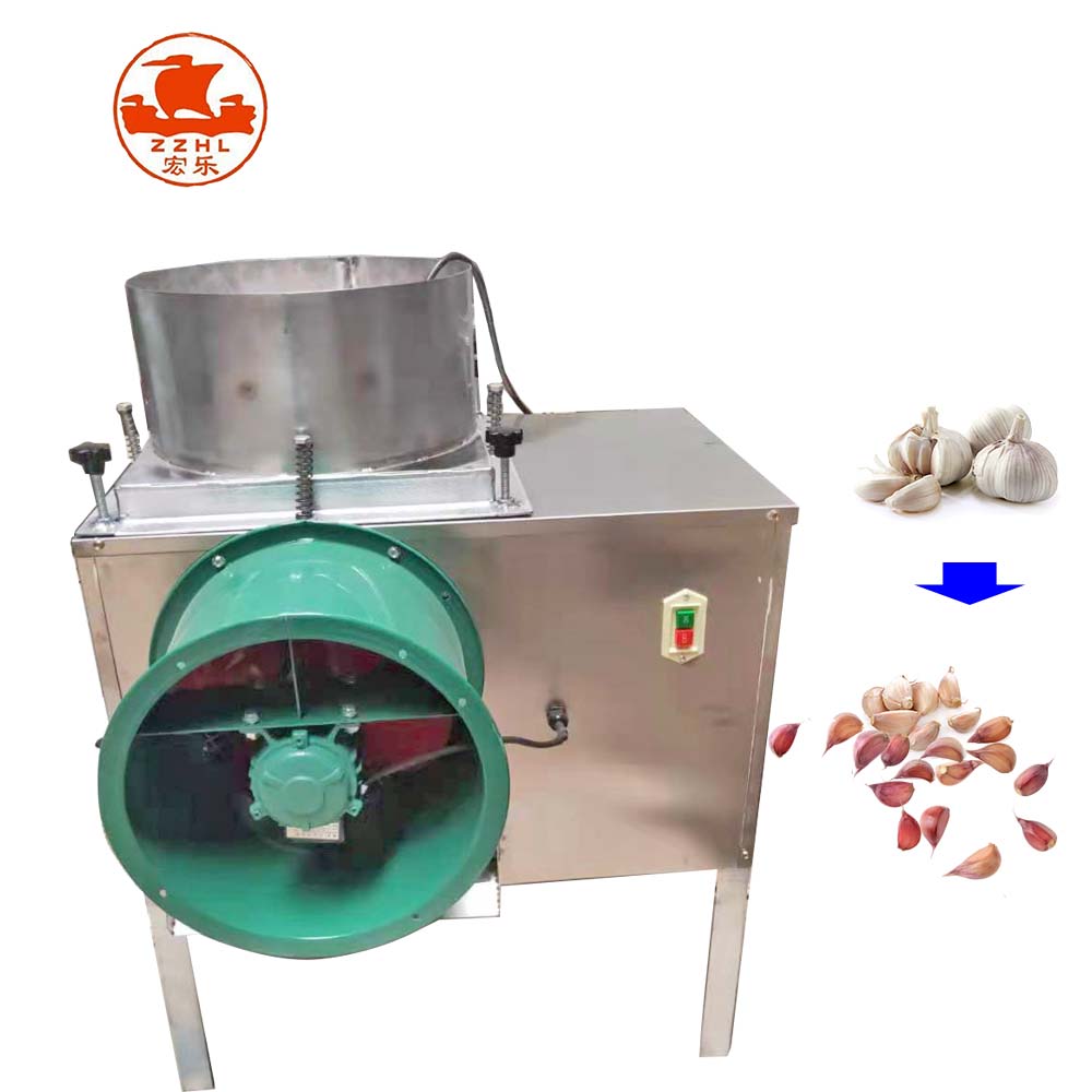 Garlic breaking machine