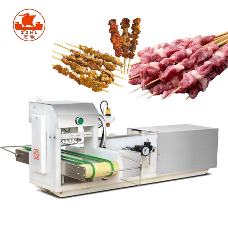  Satay Skewersee Kebab Making Machine