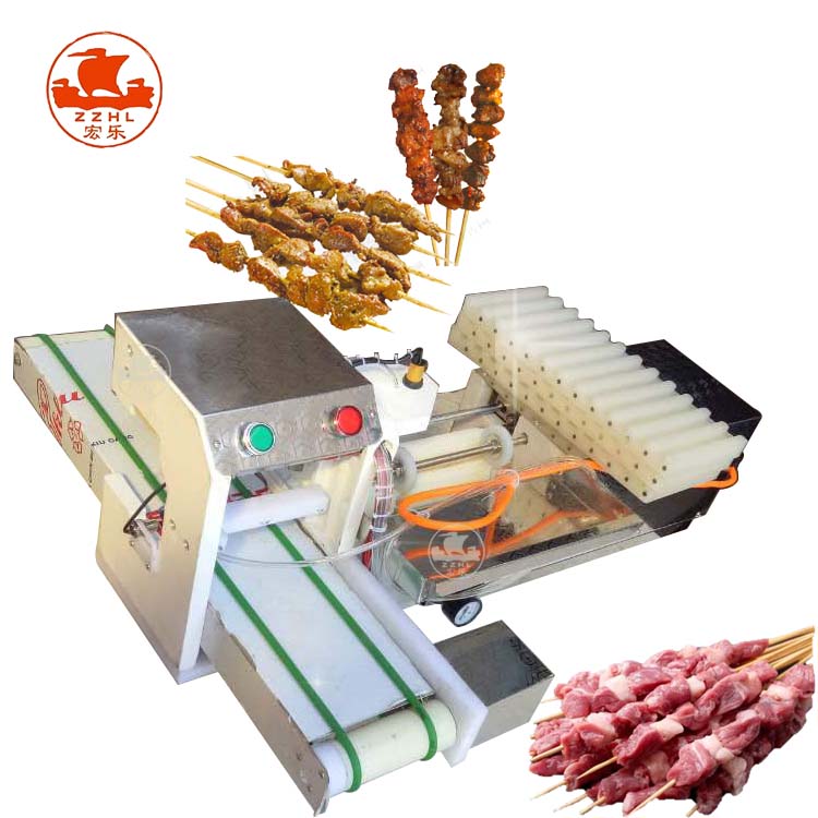  Satay Skewersee Kebab Making Machine