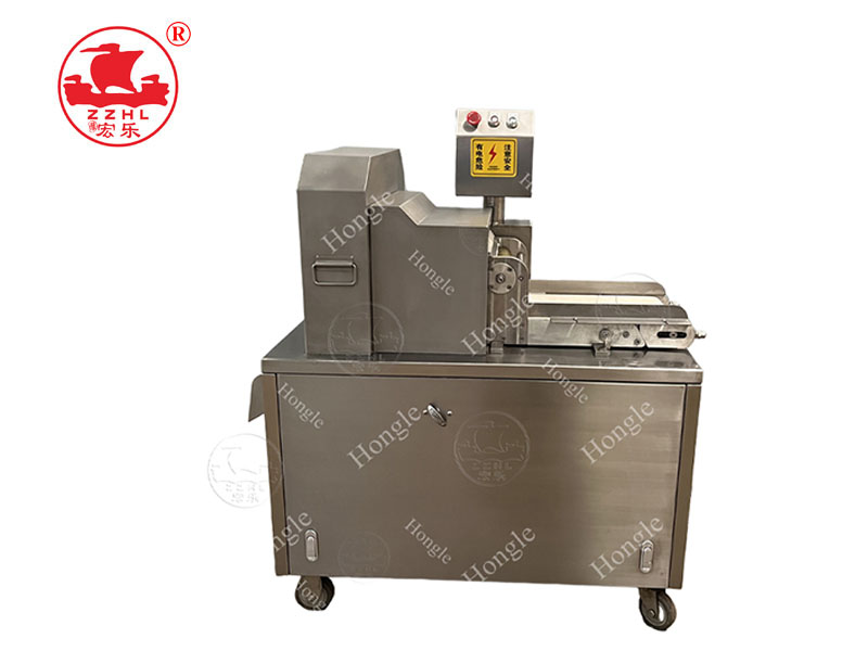 Frozen meat cutting machine 