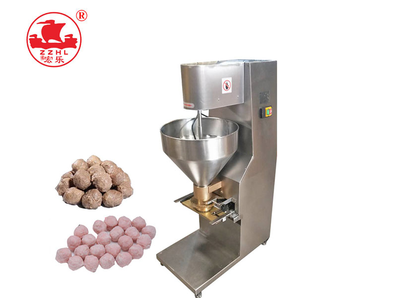 Meat ball forming machine