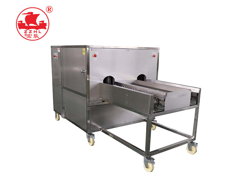 Onion Peeling And Roots Cutting Machine