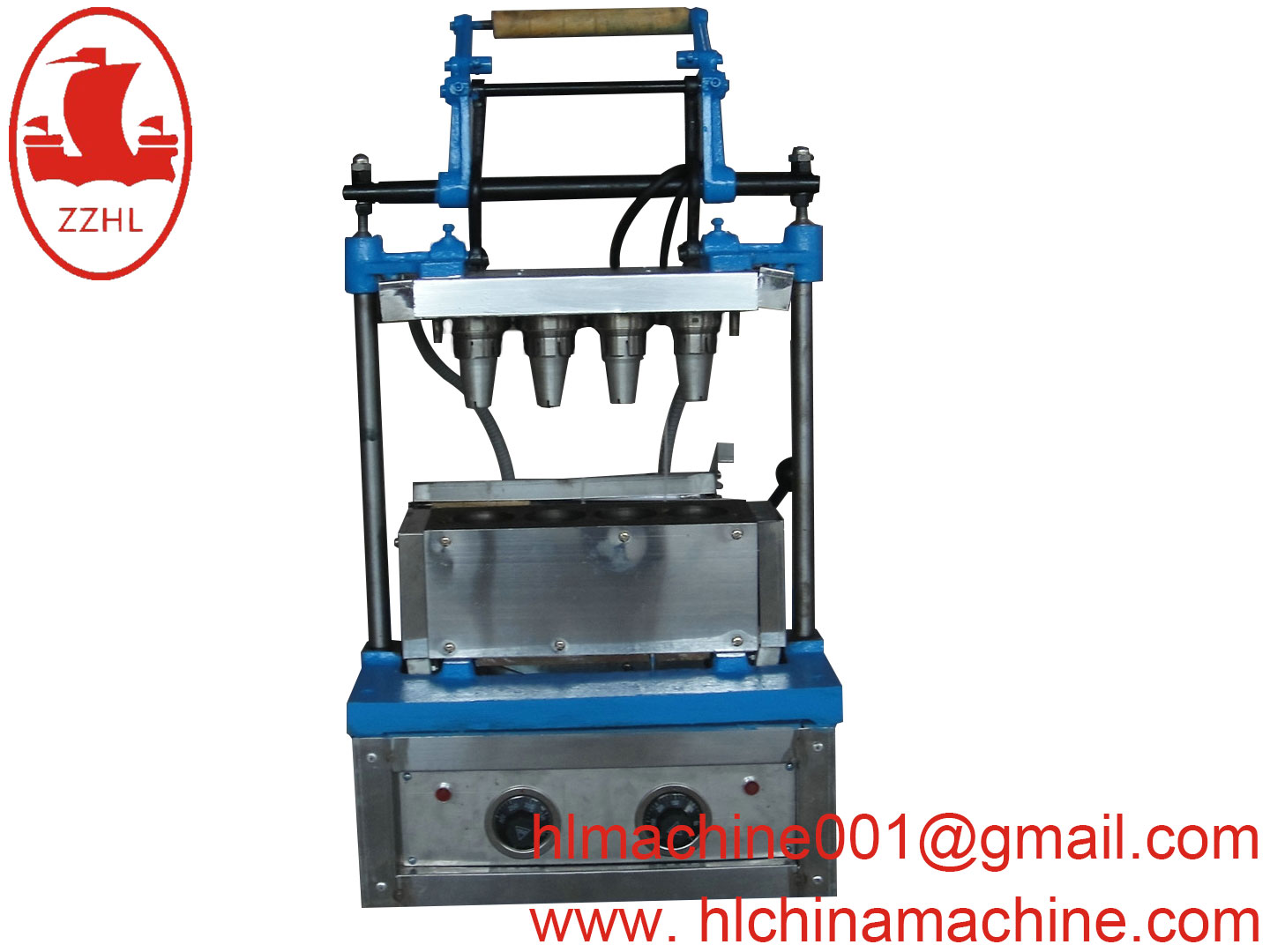 Ice cream cone making machine