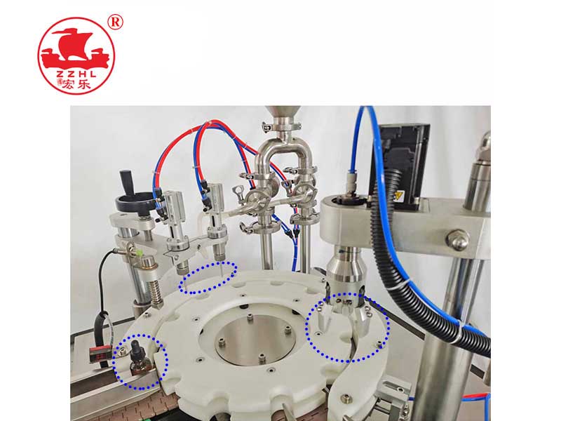 Rotary Juice Automatic Filling Capping Machine