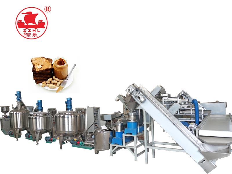 Peanut Sesame Butter Making Machine Processing Line