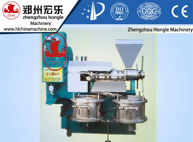 Nuts and seeds screw oil extraction machine