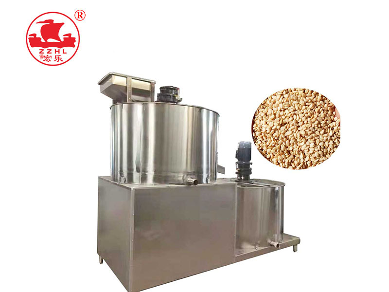 Sesame skin hulling machine