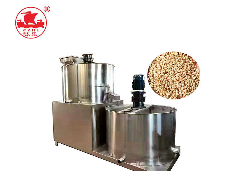 Sesame skin hulling machine