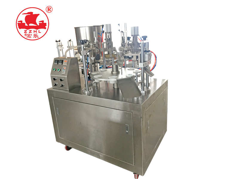 Tube Paste Filling And Sealing Machine 