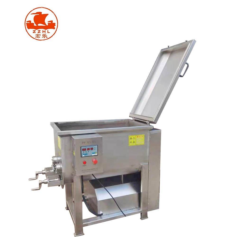 vacuum meat stuffing mixing machine