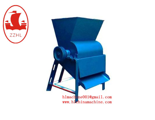 Vertical stab Roll Crusher for potatoes