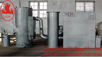 Biomass gasifier for generator