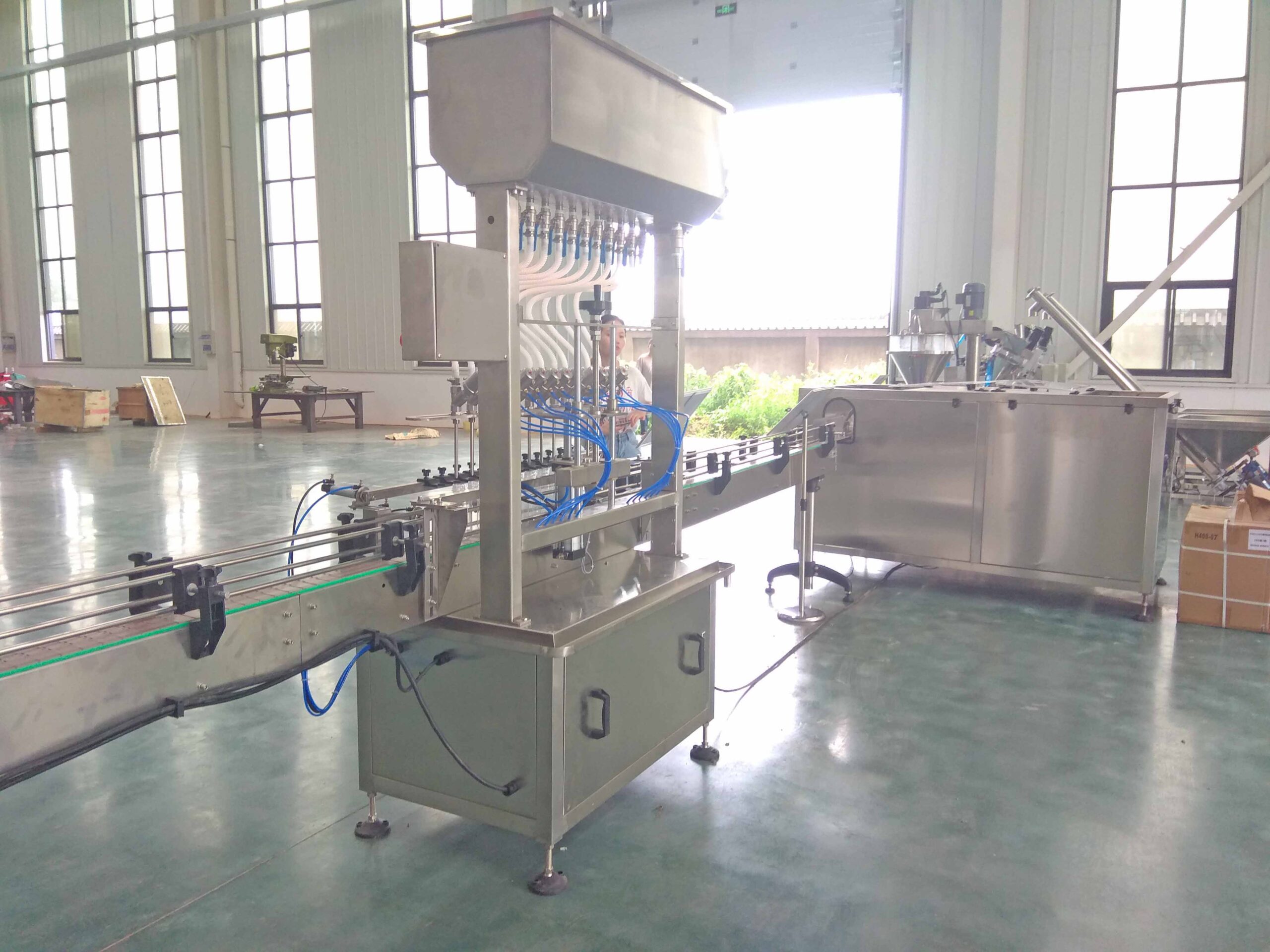 automatic water filling line