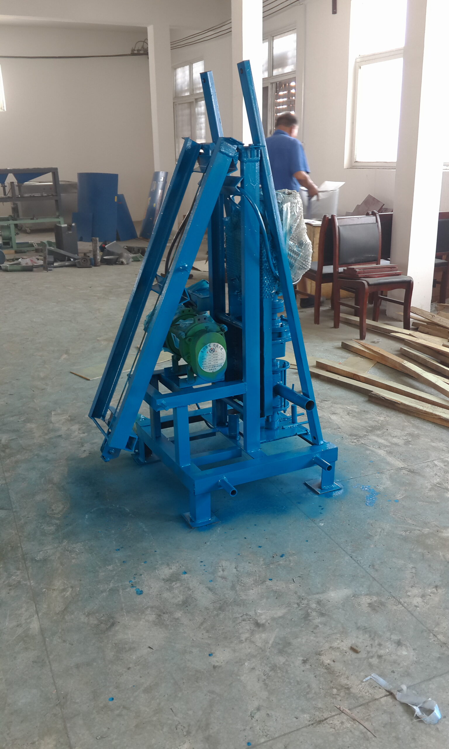 big power well drilling machine