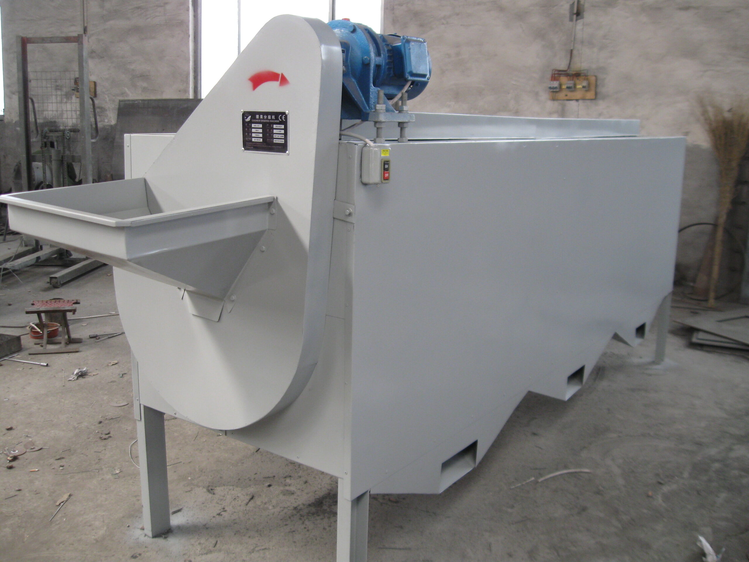 cashew grading machine