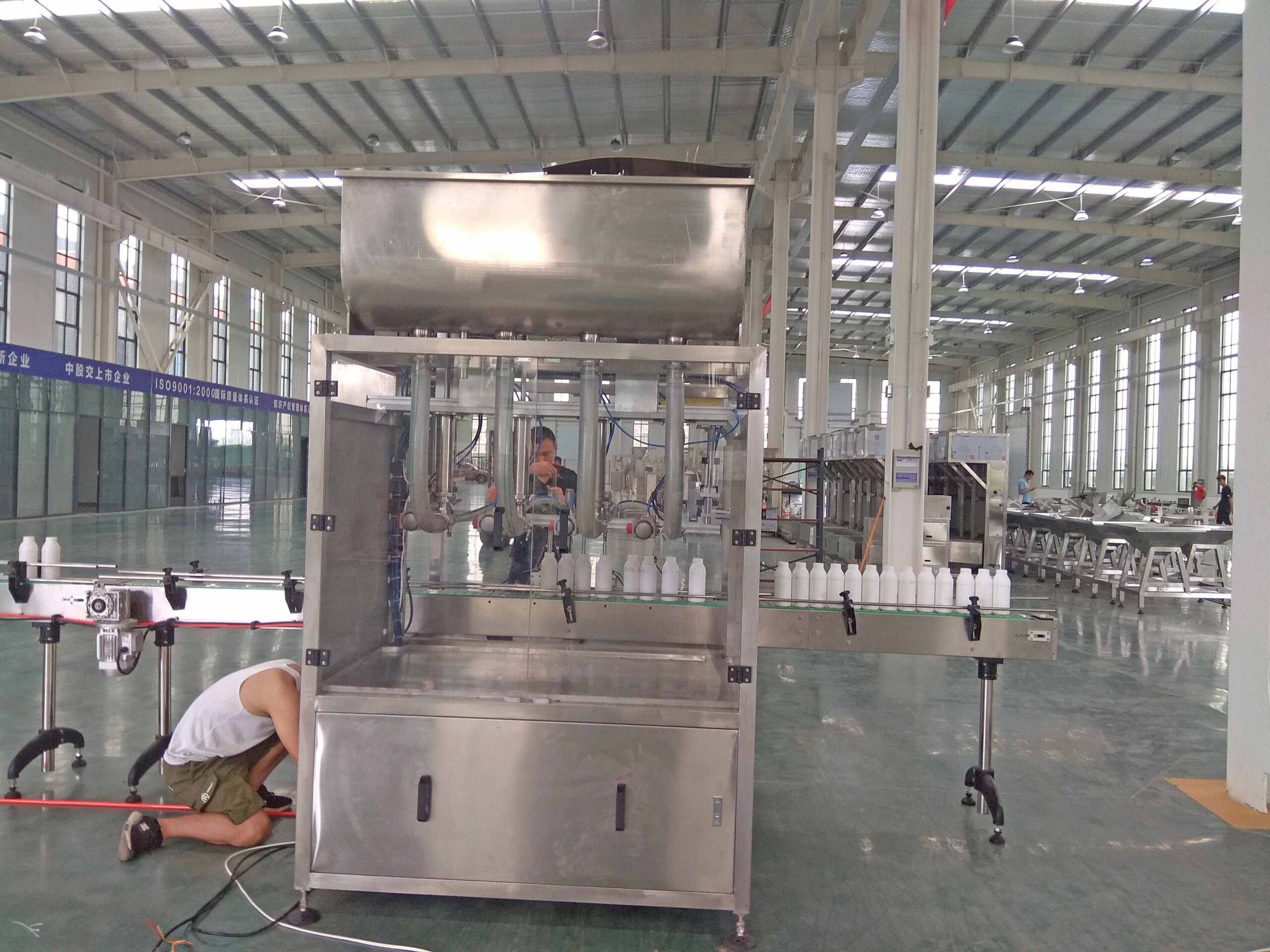 edible oil filling line