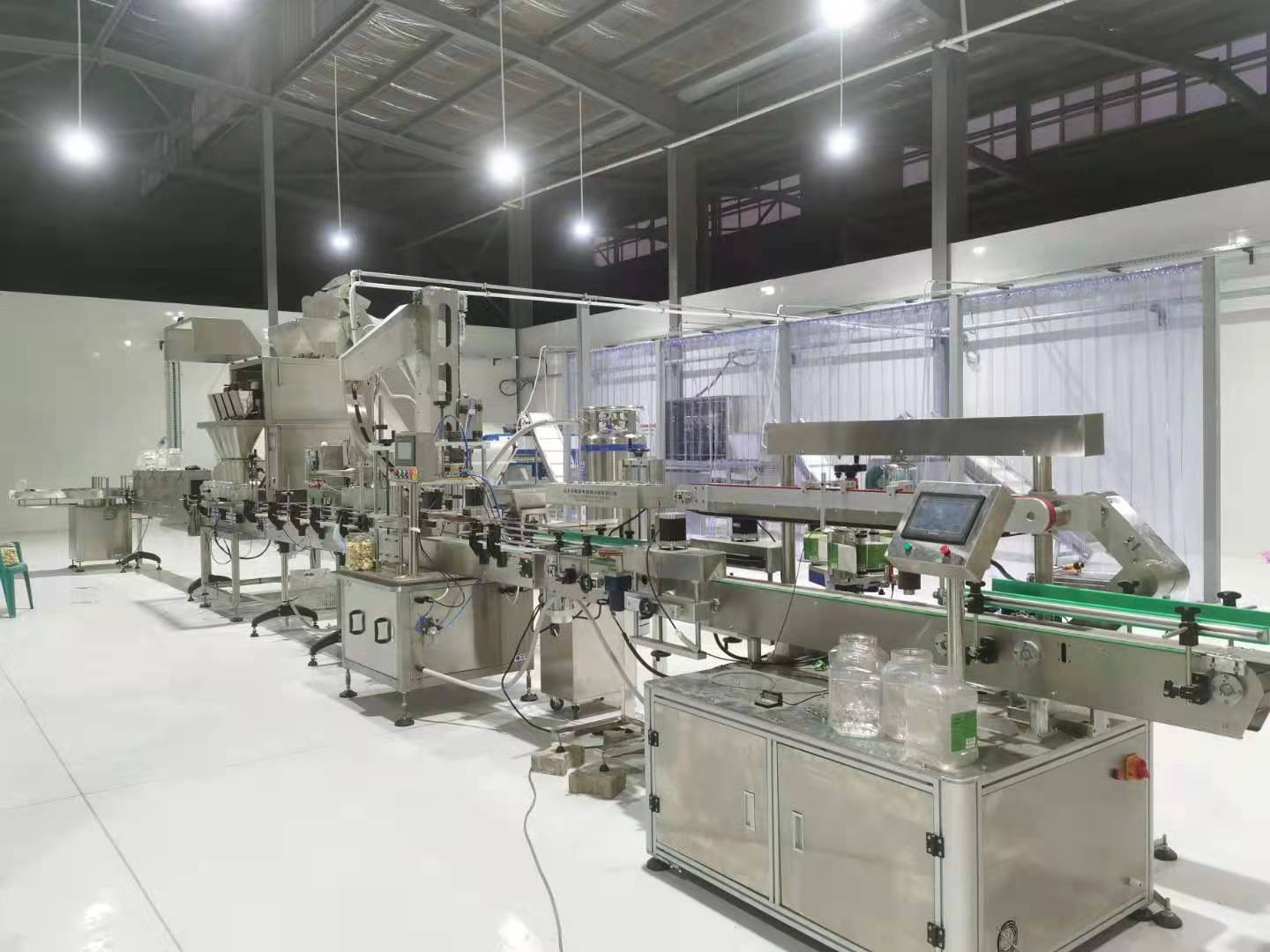 Automatic Garlic Processing Filling Production Line