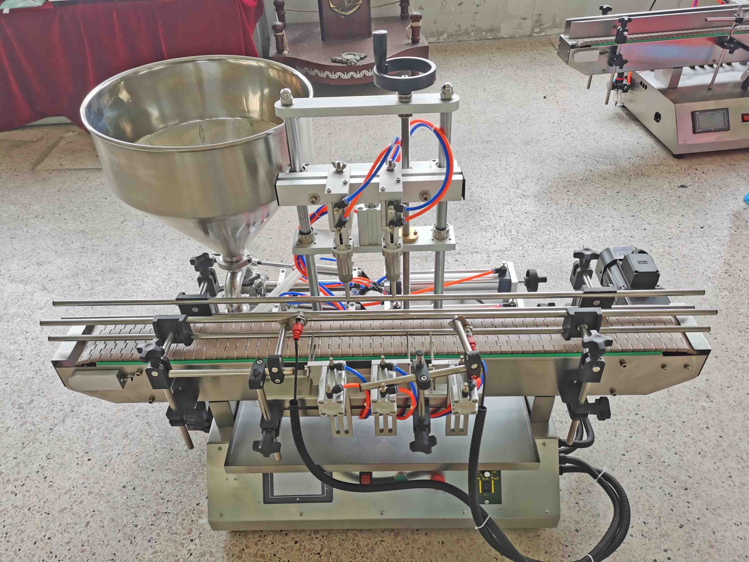 mini oil paste liquid filling machine