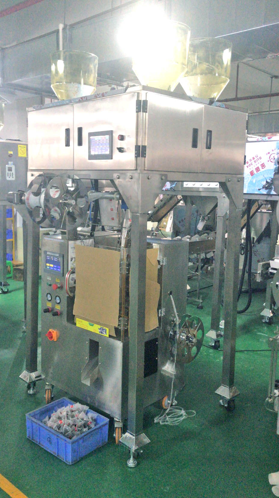 tea bag packing machine