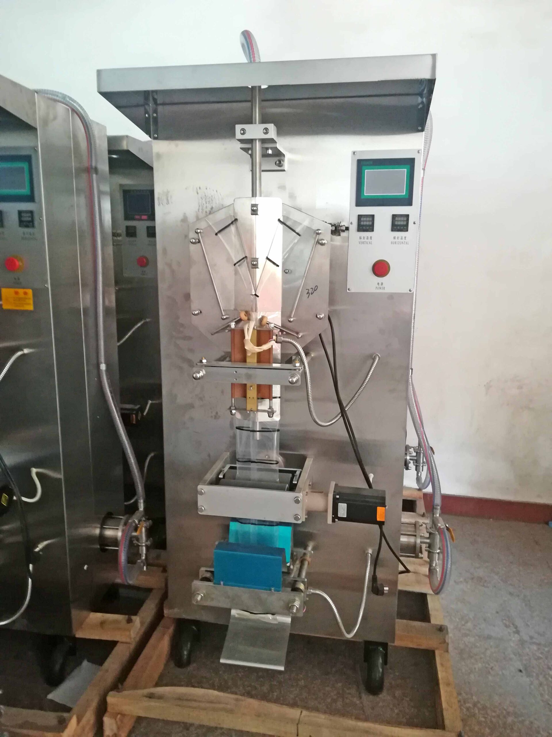 water sachet filling machine