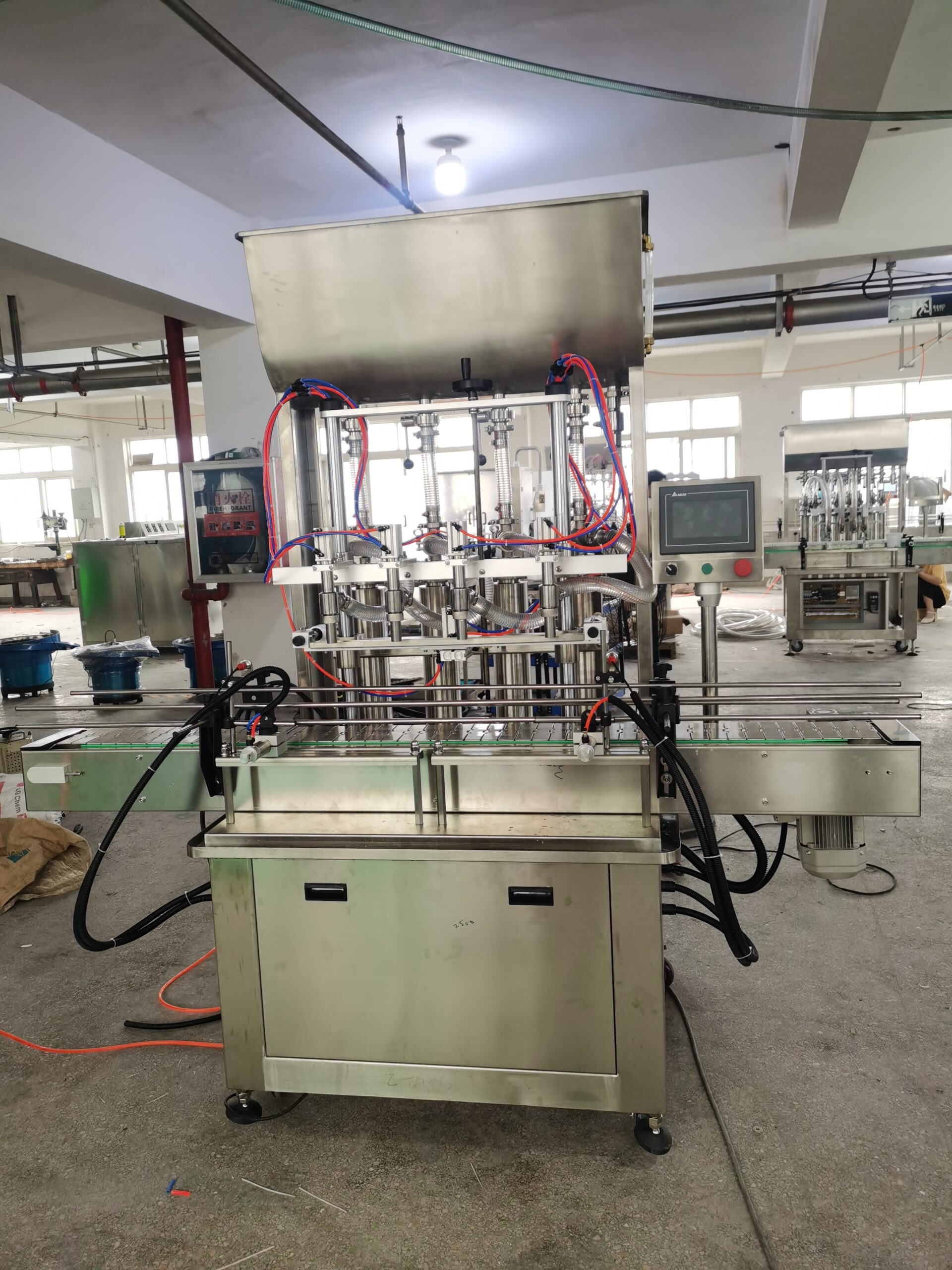 Tomato paste filling machine