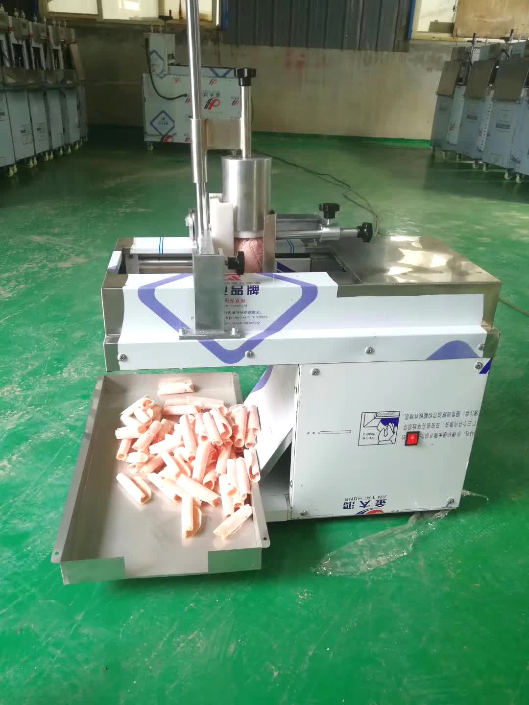 frozen meat slicer