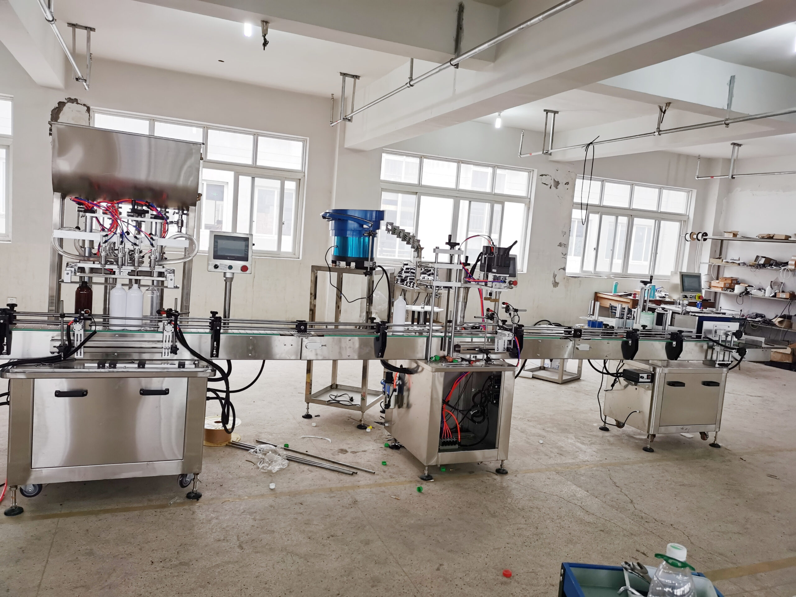 Tomato paste filling machine