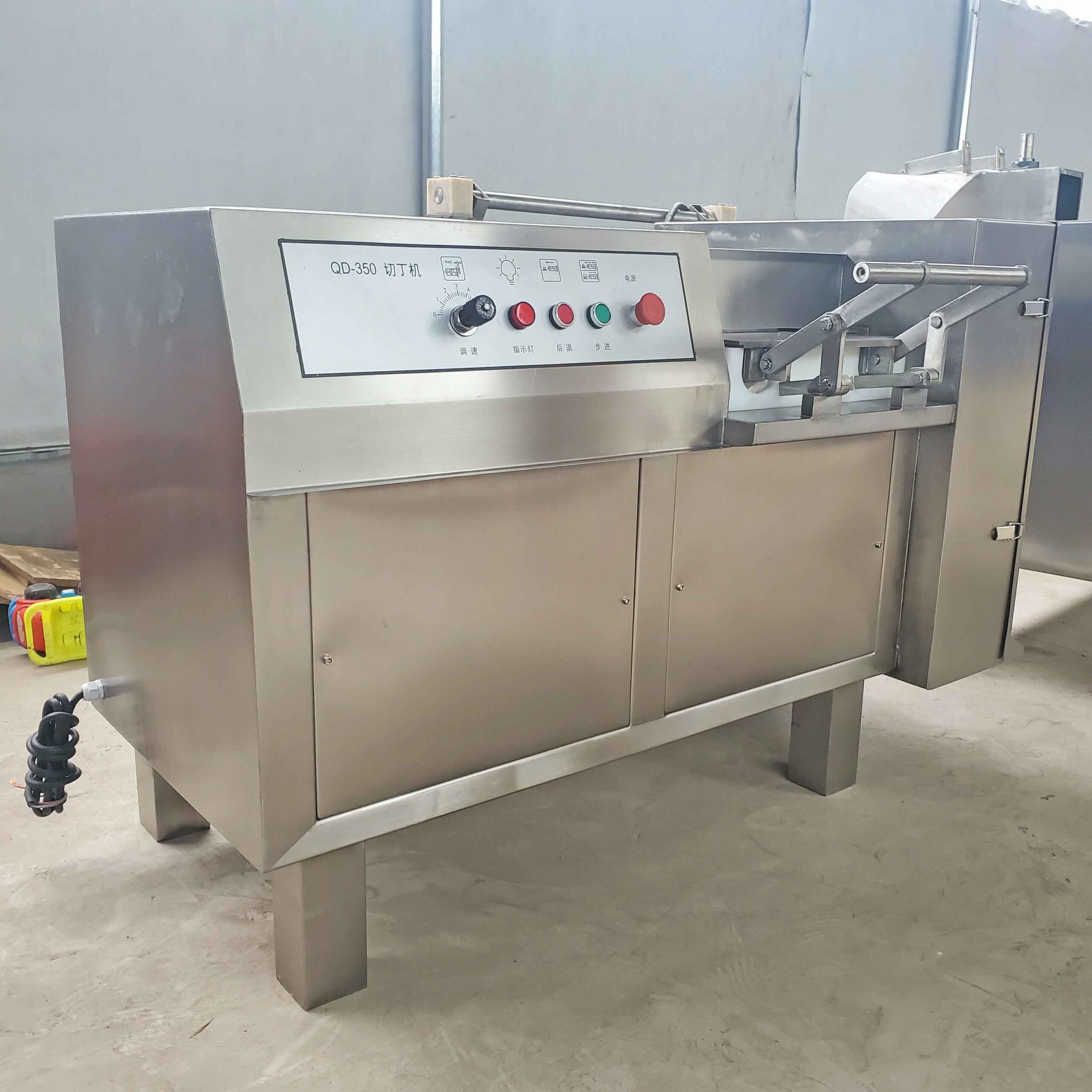 frozen meat dicing machine