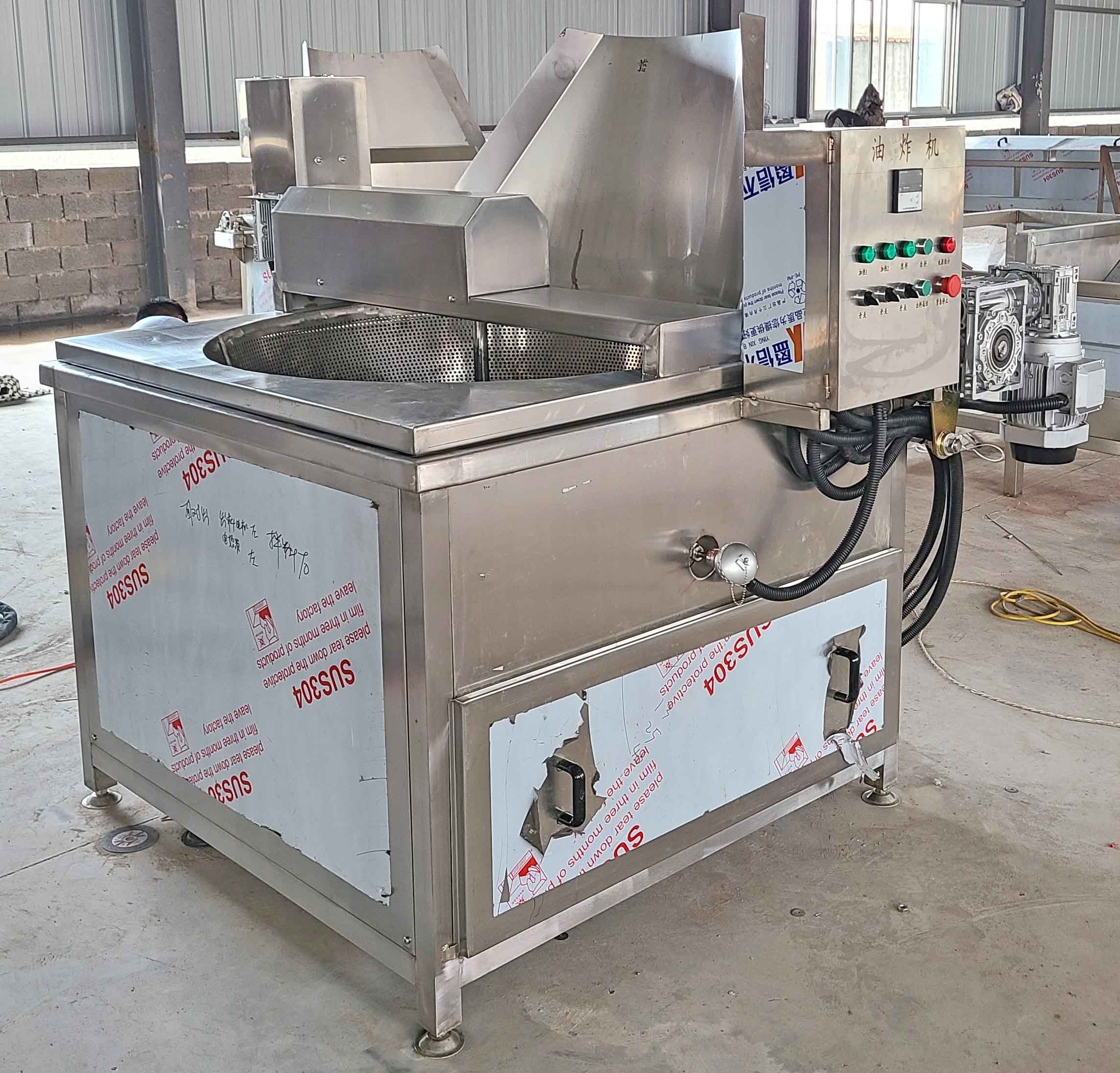 gas chips frying machine