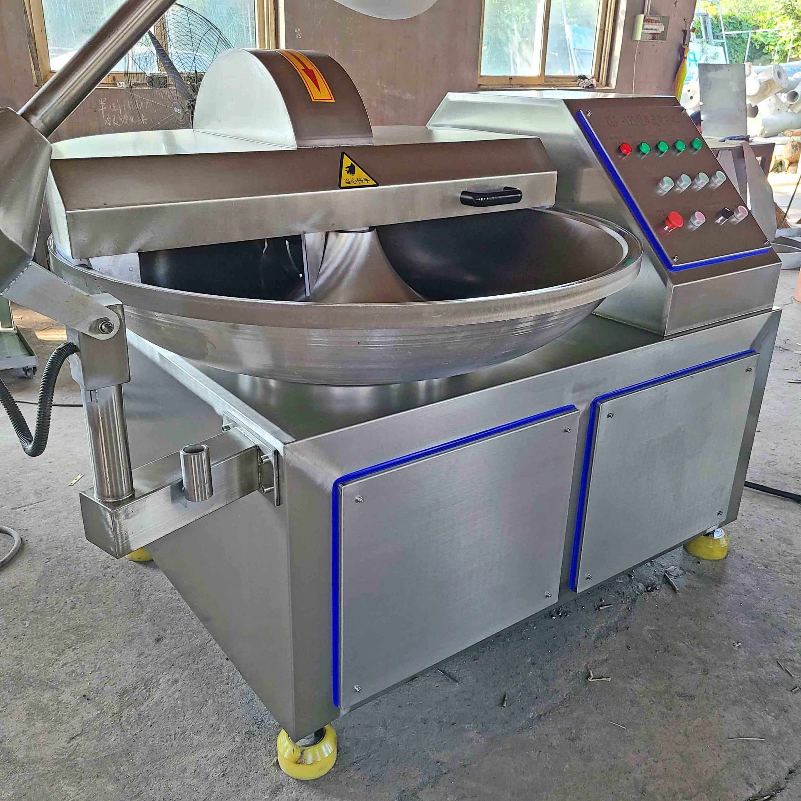 Industrial Bowl Chopper, Meat Preparation