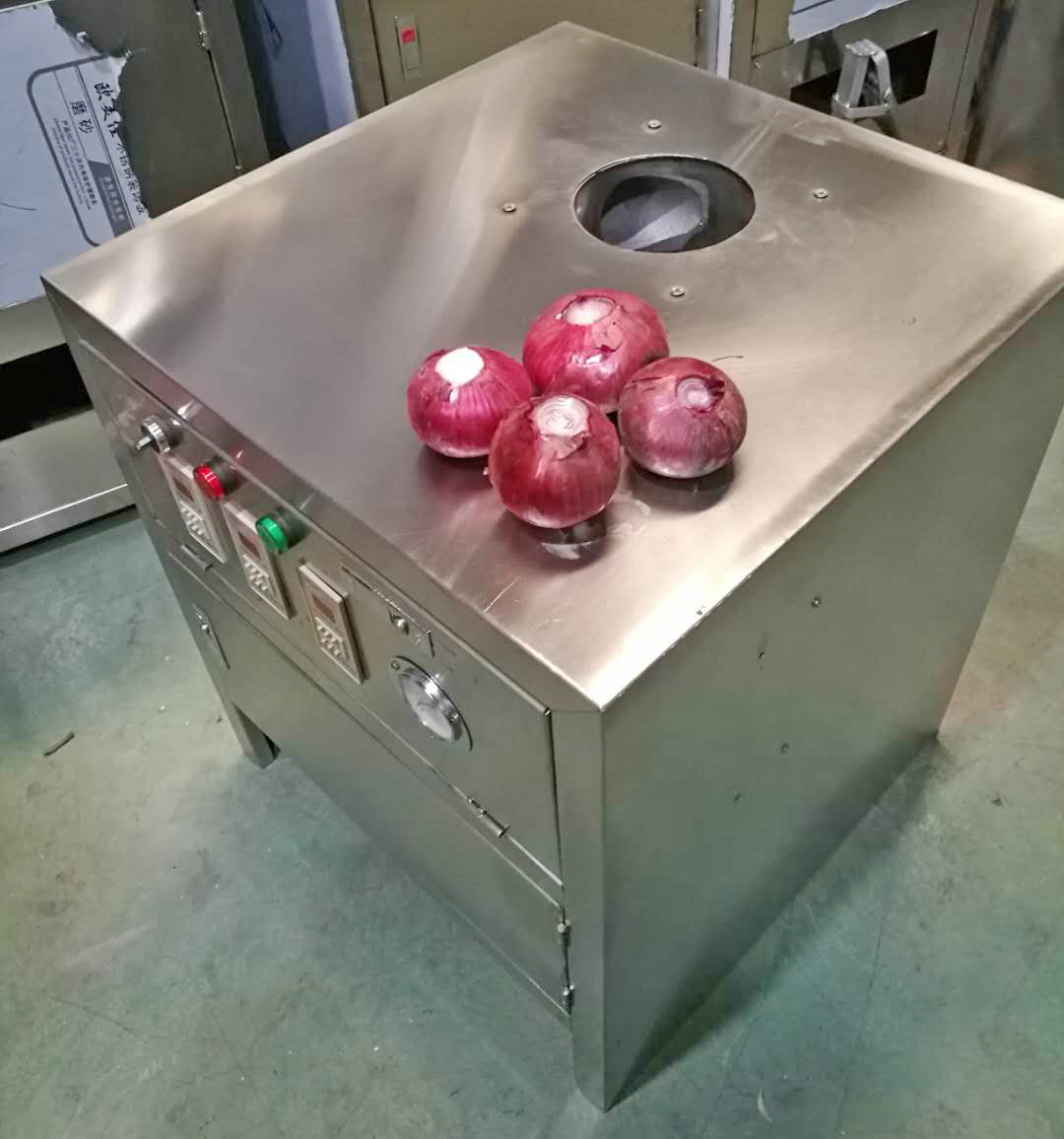 onion peeling machine