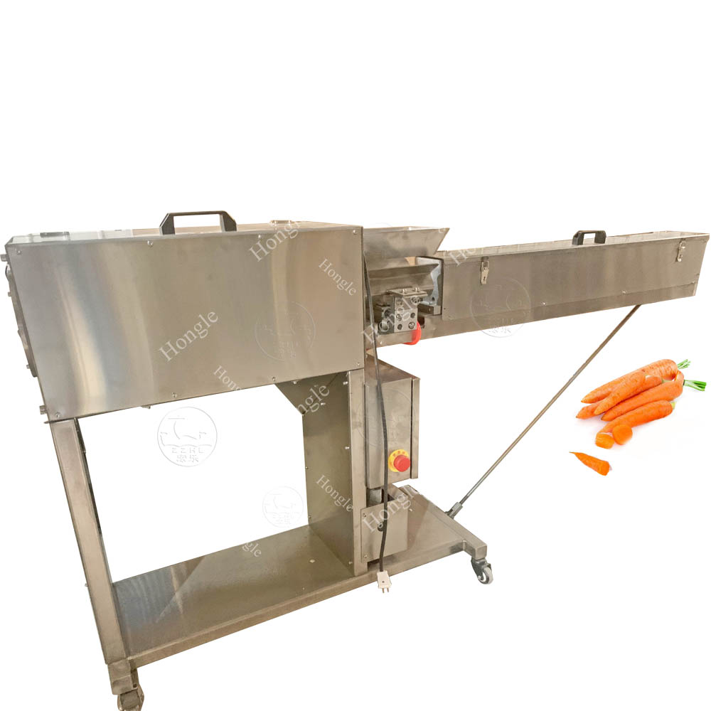 automatic carrot peeling machine baby carrot cutting machine