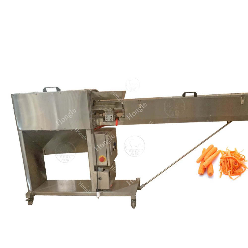 automatic carrot peeling machine baby carrot cutting machine